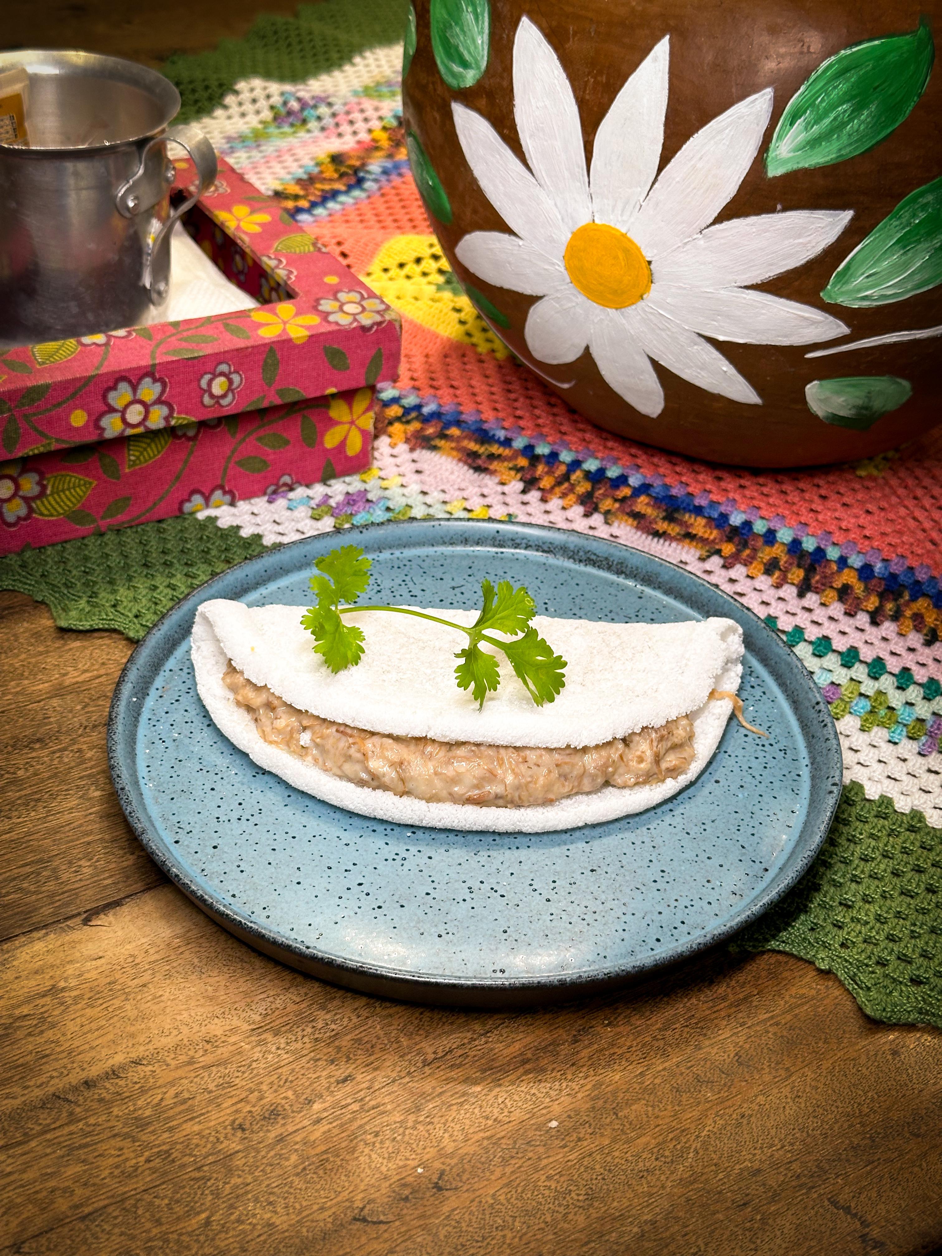 Imagem do prato Tapioca Carne de sol na Nata